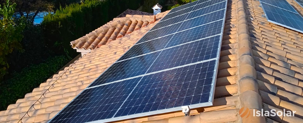 Placas solares en Tenerife